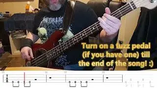 H.I.M. - Killing Loneliness (Bass Cover with Bass Tabs)