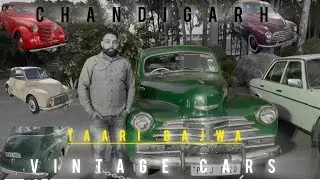 🚘Vintage Cars Chandigarh | Icons of the Past | Pride of the City | #taribajwa #yt #vintage #cars 
