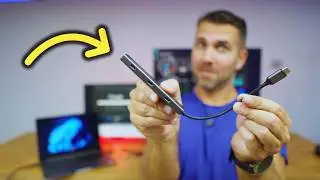 Dual Monitor Setup and Laptop Charging with Ultra Slim USB C Hub | NewQ
