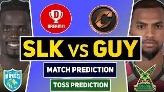 SLK vs GUY Dream11 Prediction | Match Prediction | Toss Prediction | Grand League Tips | Cricstars