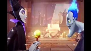 Disney valley Storybook , Le compagnon corvidé Maléfique