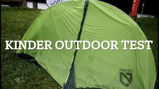 Kinder Outdoor Test Nemo Hornet 2 P 🏕