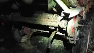 разбрасыватель роу-6 заработал.