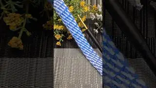 Quick and Superb easy Beautiful crochet cord/bag strap 💙#crochet #shortvideo #shortsvideo #bagstrap