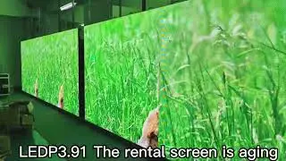 LEDP3.91 The rental screen is aging