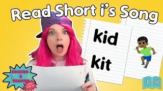 Read Along with Mizz KT and Short I | Phonics Video for Kids