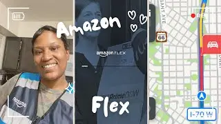 Amazon Flex Shift: From Warehouse to Doorstep (and a Return!) 🚗📦