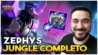 ZEPHYS FEEDADO EXPLODINDO ADC│ARENA OF VALOR