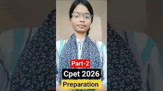 CPET 2026 | PART-2 | CPET ENTRANCE PREPARATION 2026 | PG ENTRANCE 2026 PREPARATION @missrout