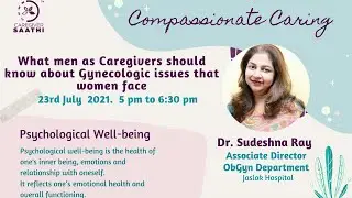 Compassionate Caring webinar - Dr Sudeshna Ray