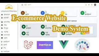 1.Demo Admin dashboard E commerce Website