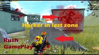 Hacker Fight in last zone - Pubg Mobile- Rush GamePlay- ViruXGaming- Season 13 Rush Game