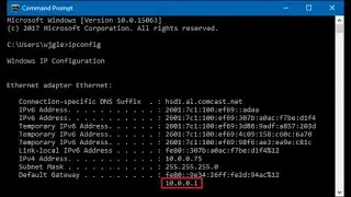 How to get your default Gateway using command prompt!