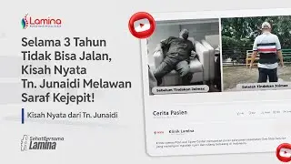 SELAMA 3 TAHUN TIDAK BISA JALAN, KISAH NYATA PAK JUNAIDI MELAWAN SARAF KEJEPIT
