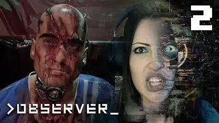 OBSERVER Walkthrough Part 2 - First Mind Trip