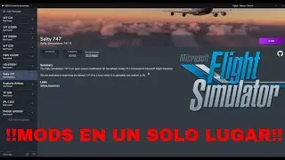 MODS Para Aviones GRATIS en un solo lugar MSFS Community Downloader 👌
