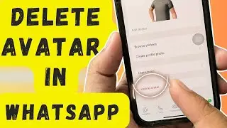 How to Delete Avatar from WhatsApp on iPhone (2026)