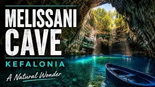 Melissani Cave Kefalonia Greece | The Famous Blue Lake Cave