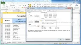 Excel borders: Drawing borders around cells and cell ranges