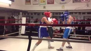 Djurgården boxning, Boxnings Gala Narva, Moraad Moreno vs Philip Hannan Rond 1