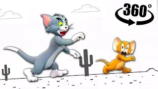 VR 360&deg; TOM AND JERRY Without Internet