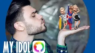 My Idol app! Мой Идол? Как пользоваться? Только самое смешное!
