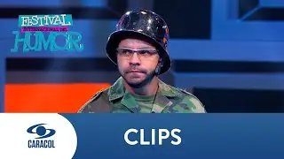 ¡Firme mi coronel! El Soldado Patascuy se fue para la selva y nada le salió bien | Caracol TV