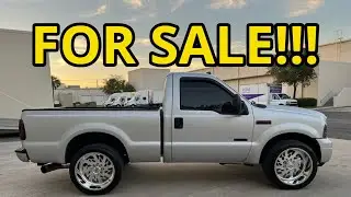2006 FORD F350 shortbed regular cab￼ American force wheels￼ DIESEL