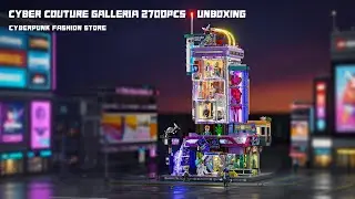 Lumibricks - 17007 Cyberpunk Brick Masterpiece? 22 Light Points + Cyborg Mods