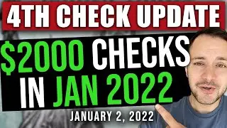 (THE $2000 JAN 2022 4TH STIMULUS CHECK) STIMULUS CHECK UPDATE & BUILD BACK BETTER 01/02/2022