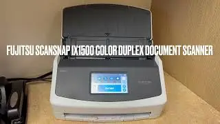 Fujitsu ScanSnap iX1500 Color Duplex Document Scanner with Touch Screen for Mac or PC Review