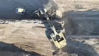 Caterpillar 390 Excavator Drone Footage!