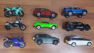 Unique Range of Diecast Model & Bikes Cars # 22| Mixed Color | Asmr | Satisfying & Close-Ups