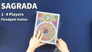 Sagrada Unboxing & Play Overview in Less Than 60 Seconds