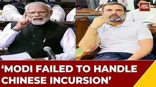 Modi Failed To Handle Chinese Incursion: Congress Lashes Out At Modi Govt