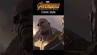 Infinity War but comic version 9-16 version #shorts