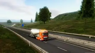 CEMENT trailer TRANSPORT | Truck Simulator EUROPE 2 | Driving Simulator - Android Gameplay