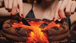 Eating EXTREMELY HOT Lava Food 🌋 ASMR (So Satisfying)