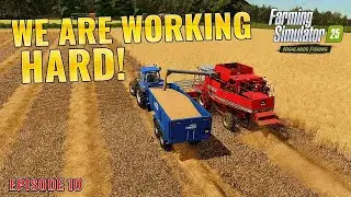HARVEST SEASON IS HERE! | Highlands Fishing Expansion | Farming Simulator 25 | Episode 10
