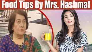 Food Tips by Mrs. Hashmat - Mehekti Morning | Atv