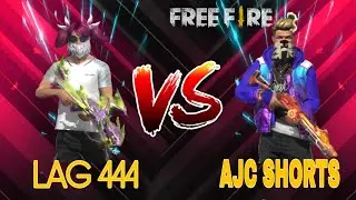 LAG 444 vs AJC SHORTS 1vs1 Custom room ||Only Headshot