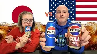 Обзор японских газированных напитков: Pepsi Raw и Pepsi Refresh Shot.