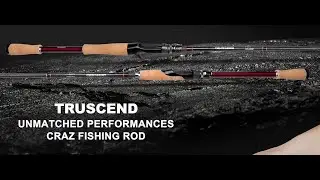 TRUSCEND CrazBass Travel Fishing Rod