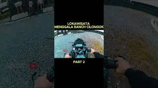 PINTU MASUK LOKAWISATA MENGGALA RANCH CILONGOK VIRAL ||  #motovlogpurwokerto #shortvideo