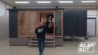 Klapkot in- én uitklappen!