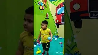 Kids play zone🥎🎈🤩#kids#cute #viralvideo #indoorgames #ball #slide#play #toddlerfun