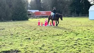 November Trinity Trail Events - Mustang Challenge- Alicia & Skyler - Ranch Trail 