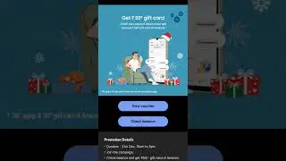 Samsung Wallet Cashback Offers #samsung #samsungwallet #amazonpaygiftcard #giftcard #freegiftcard