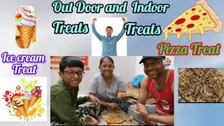 Out Door Icecream 🍨 Treat and Indore Pizza 🍕 Treat  |  How to enjoy with Family  |  Outdoor Fun  #yt
