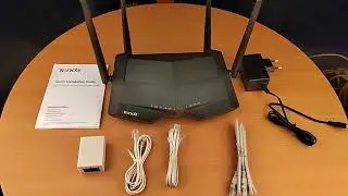 Tenda V12 AC1200 Dual-band Wi Fi Gigabit VDSL/ADSL Modem Router-Unboxing